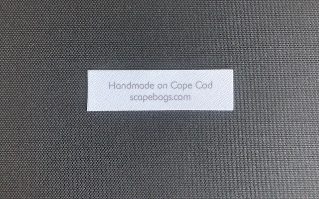 Black waterproof canvas interior