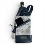 Dandelion Blue Truro Travel Sling Bag