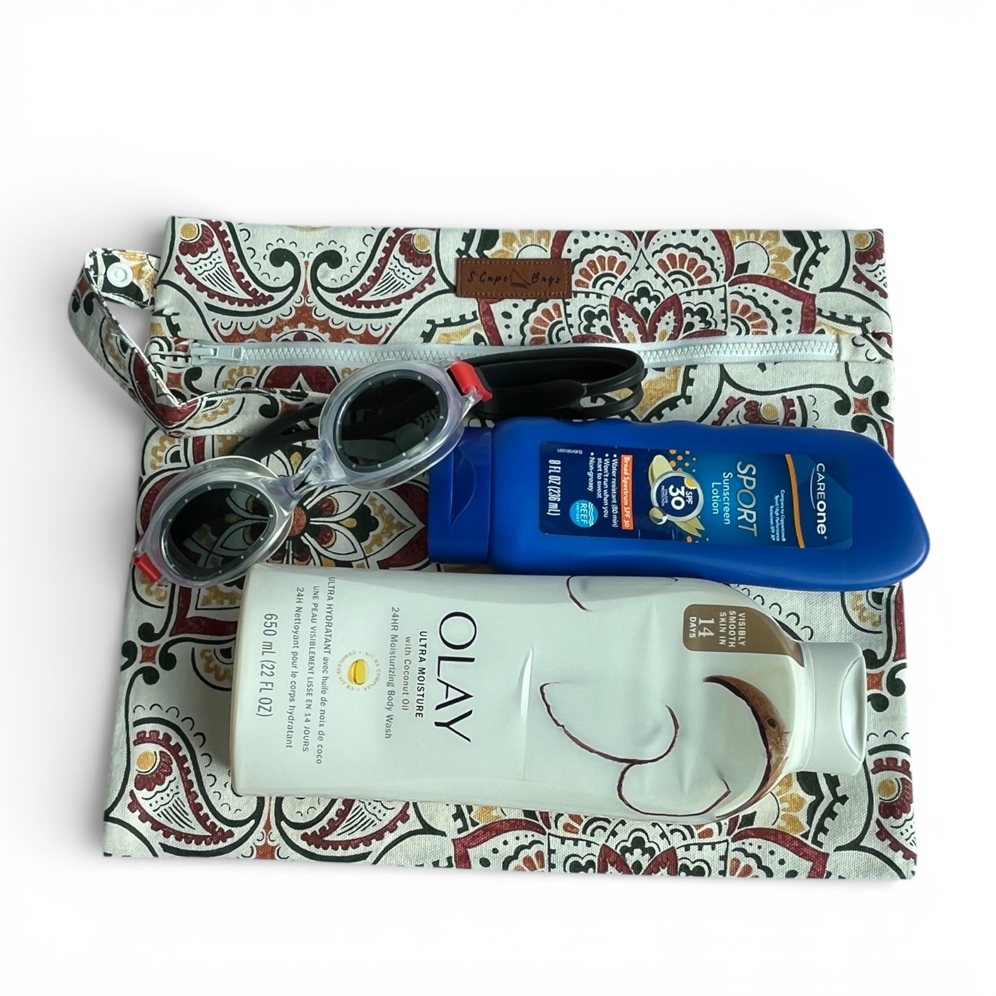 Floral Medallion Wellfleet Wet Dry Bag