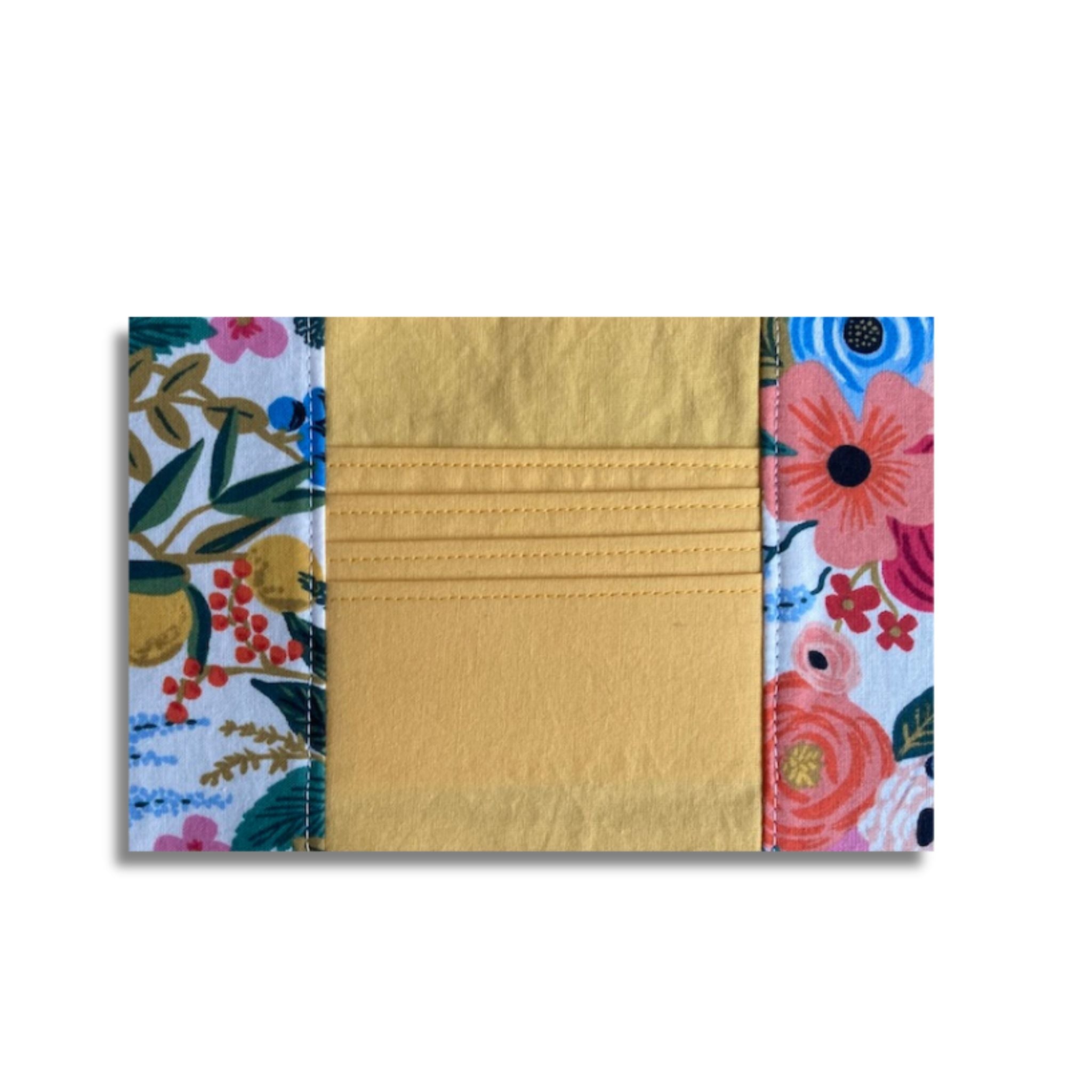 Garden Party Cream Mayflower Wristlet