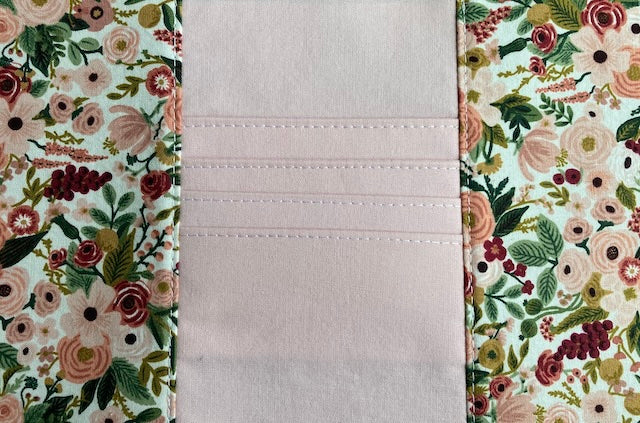 Garden Party Rose Mayflower Wristlet