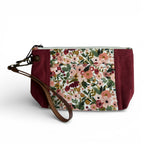 Garden Party Rose Mayflower Wristlet