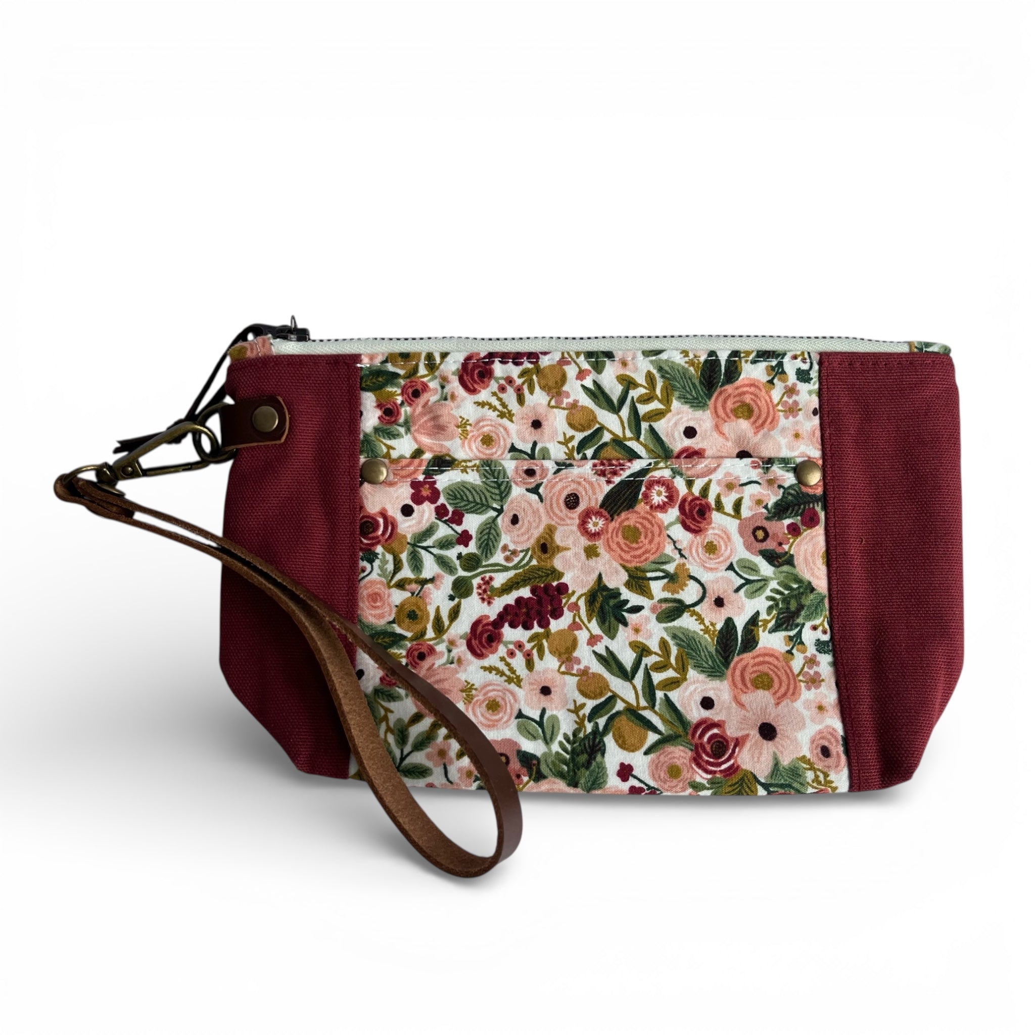Garden Party Rose Mayflower Wristlet