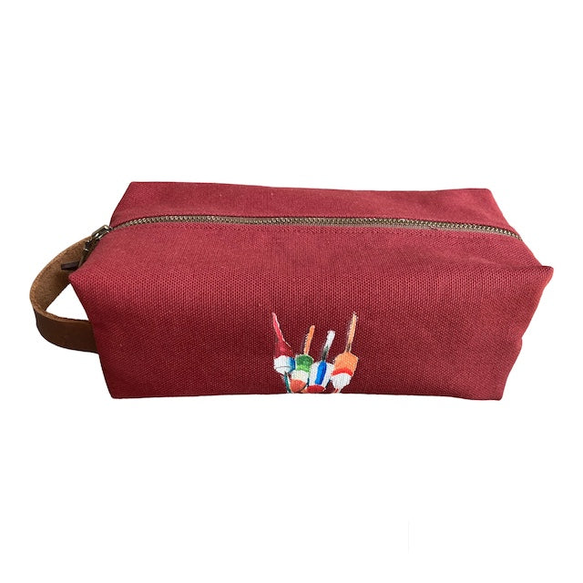 Maroon Orleans Artist Bag Bouys