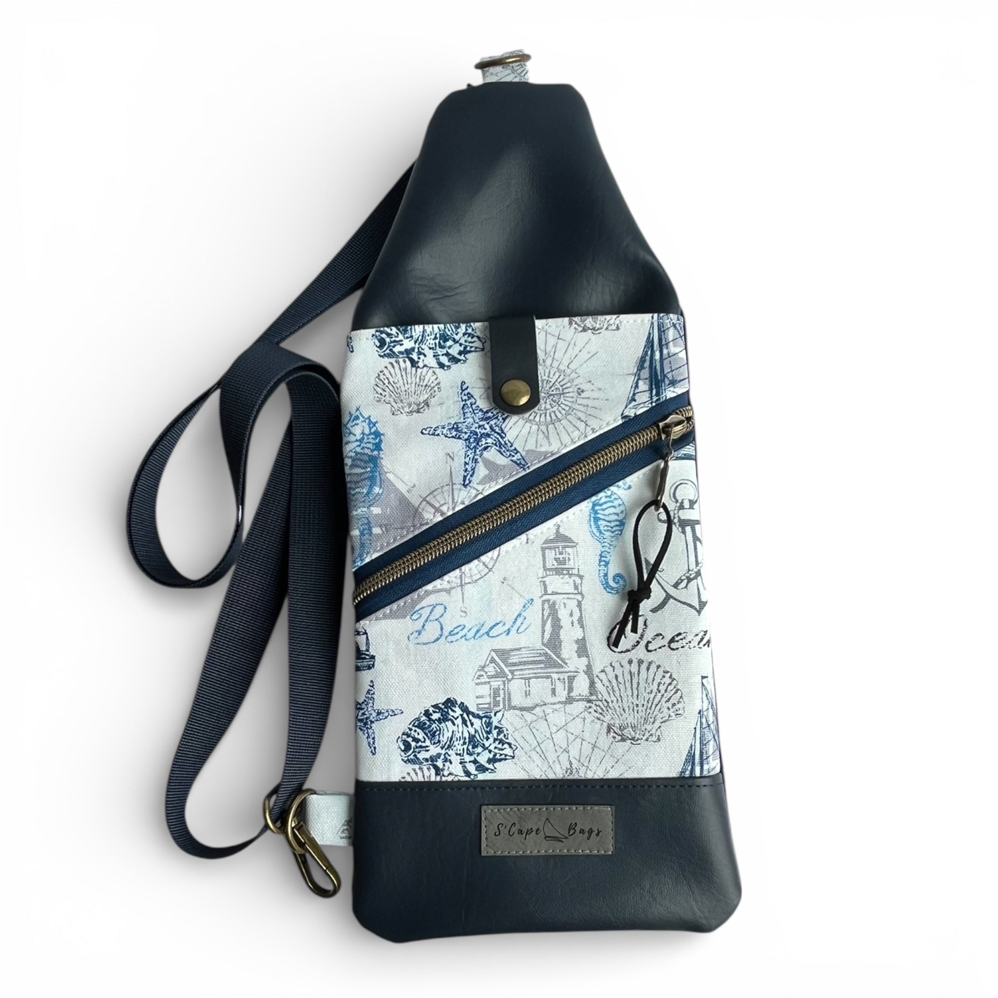 Nautical Truro Travel Sling Bag