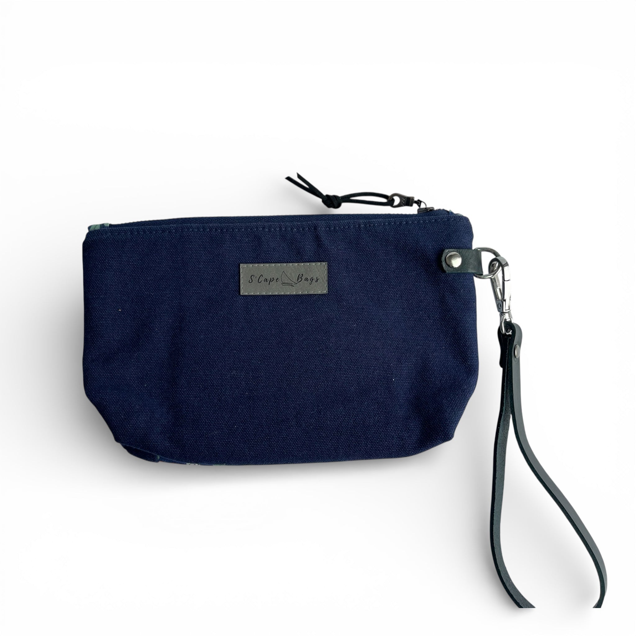 Wildwood Orange Mayflower Wristlet
