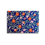 Primrose Navy Mayflower Wristlet