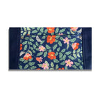 Primrose Navy Mayflower Wristlet