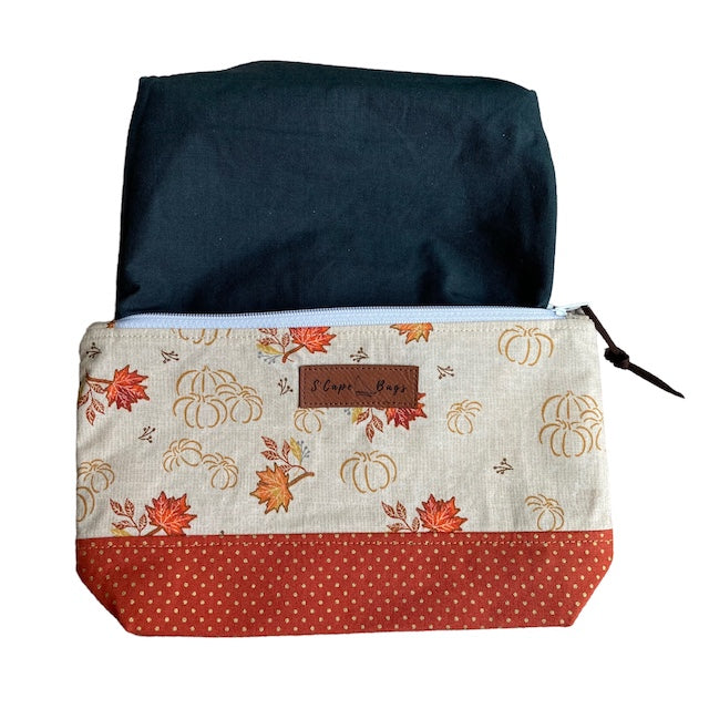 Harvest Autumn South Cape Bag with dark blue interior