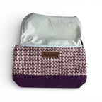 Purple & Orange Weave South Cape Bag