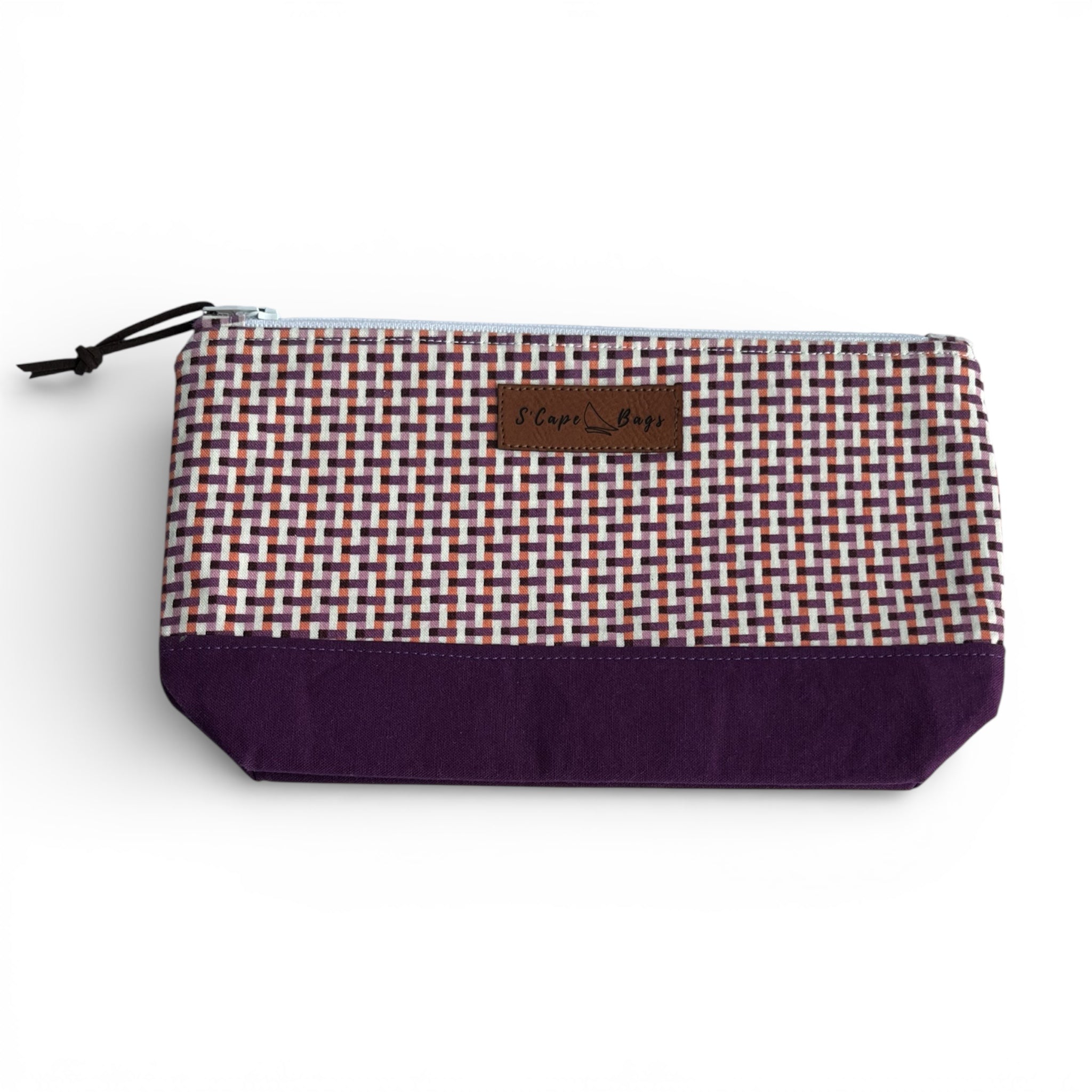 Purple & Orange Weave South Cape Bag