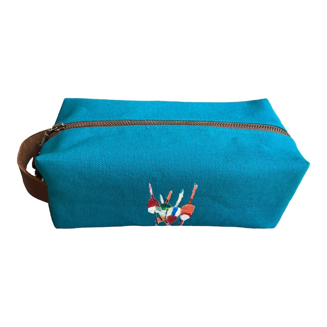 Teal Orleans Artist Bag Buoys