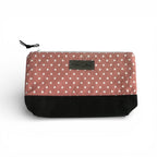 White Dotted Pink South Cape Bag