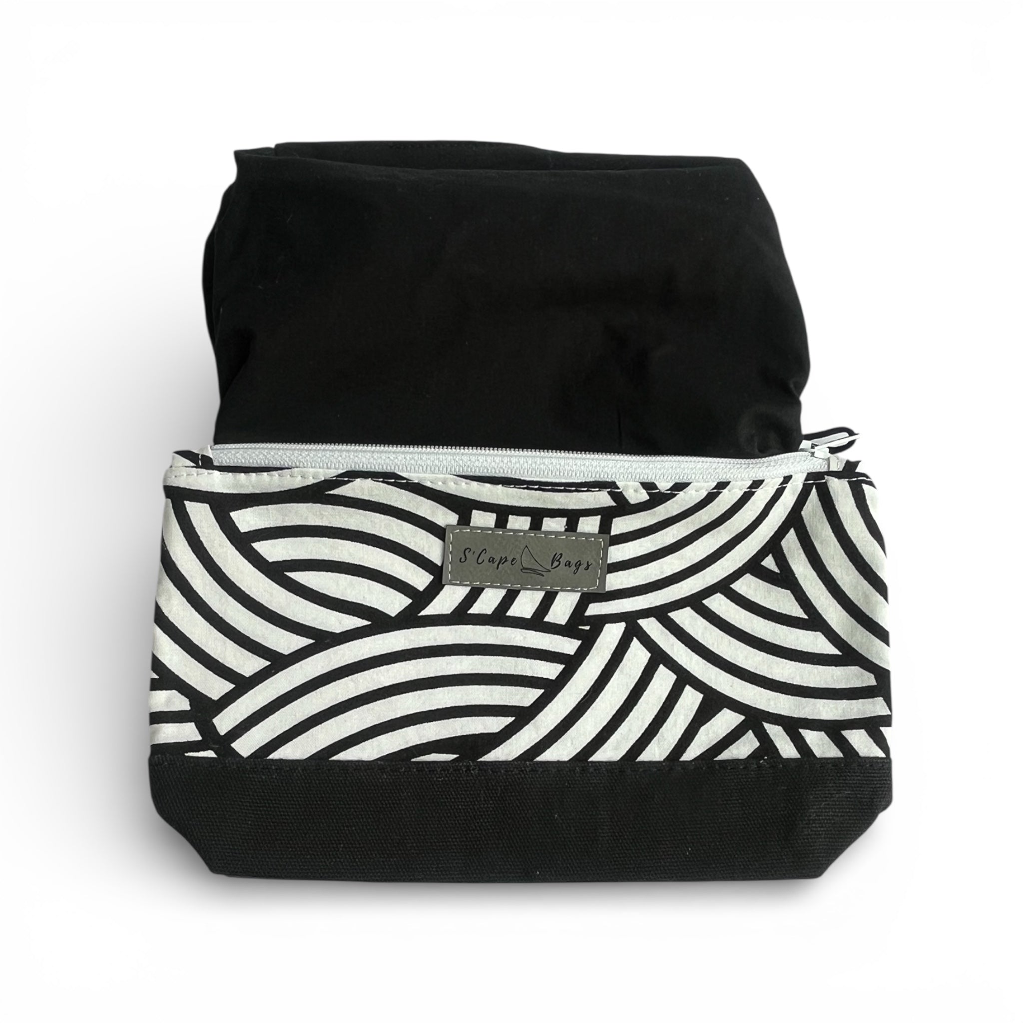 White & Black South Cape Bag