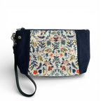 Wildwood Orange Mayflower Wristlet