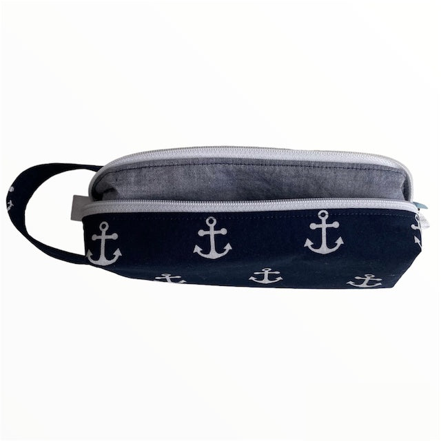 Anchor bag with Blue Chambray inside