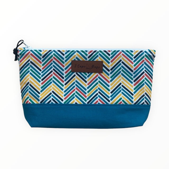 Multicolor arrow bag