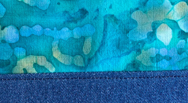 Ocean Batik Print