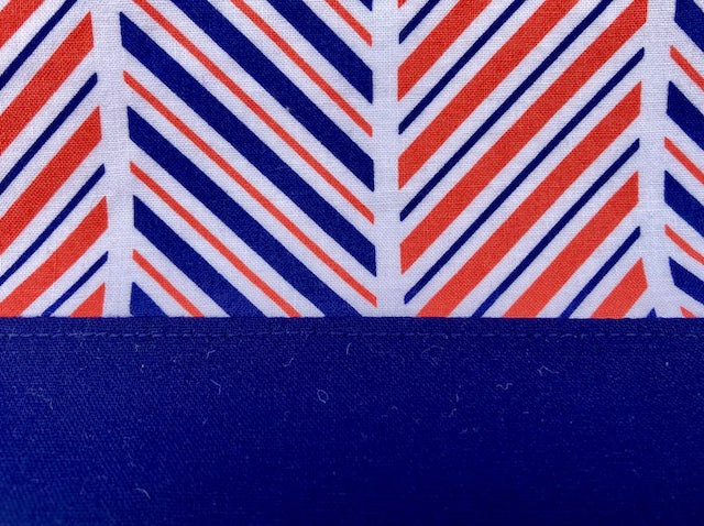 Orange & Blue Lines