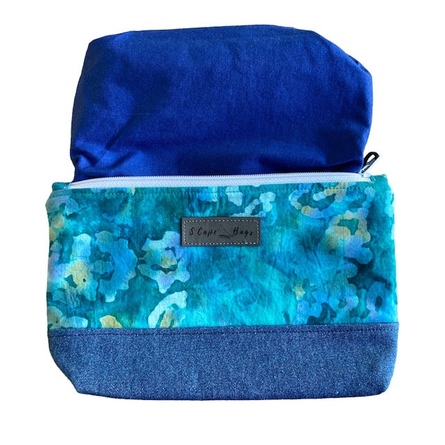 Ocean Batik South Cape Bag with interior