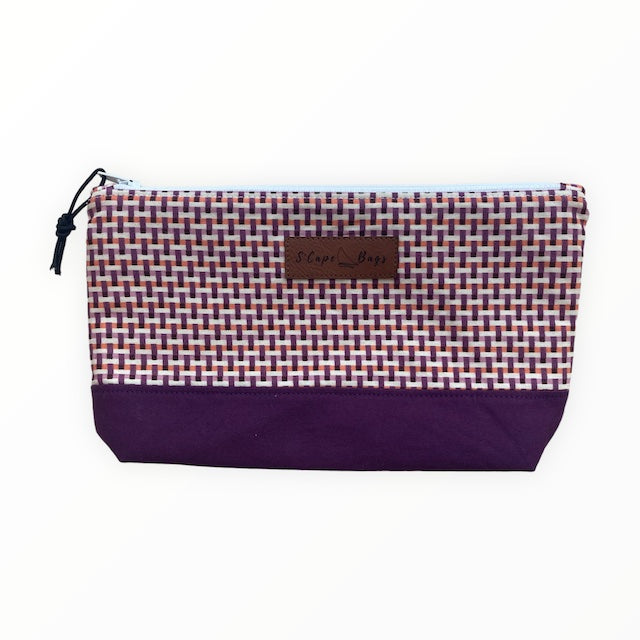 Purple & Orange Weave South Cape Bag